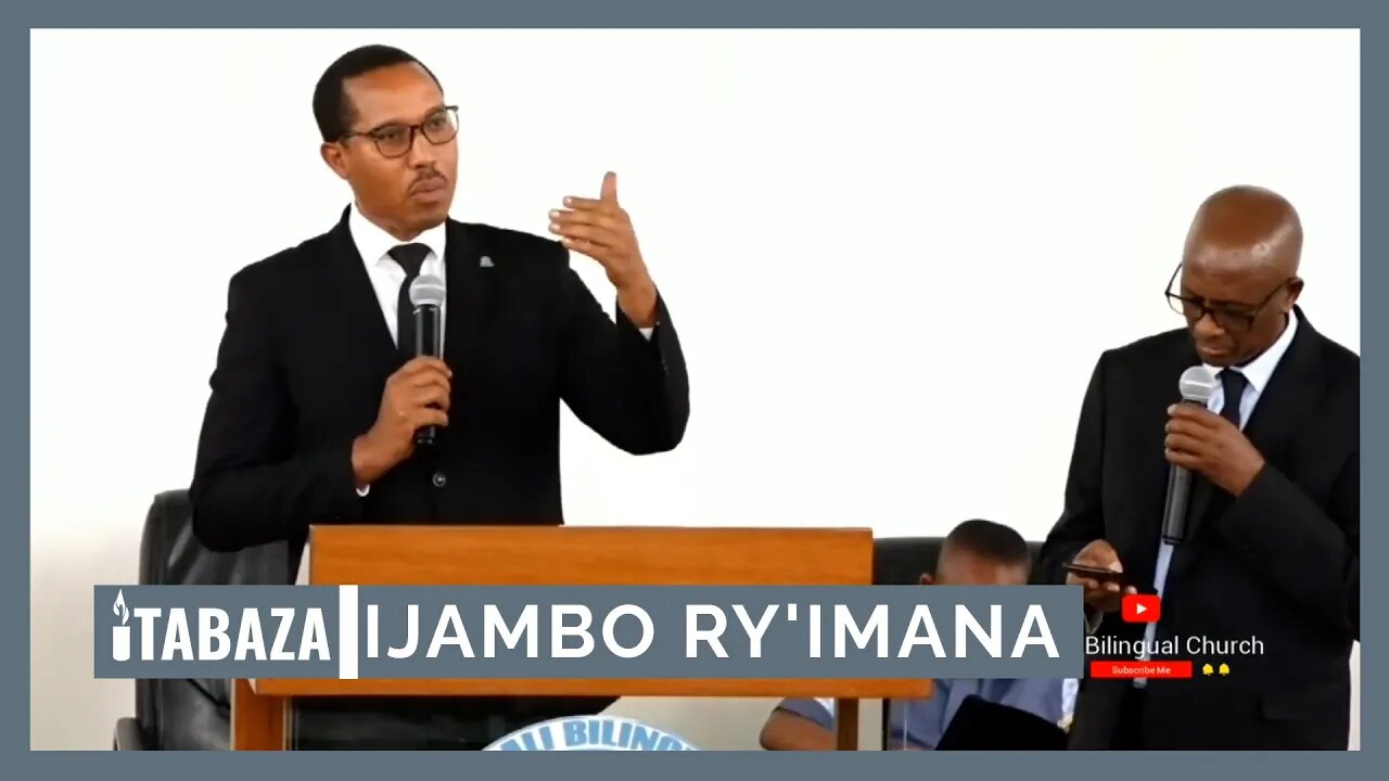 Pr Mutuyimana Nkundakozera Imana igufitiye umugambi (Divine Service at Kigali Bilingual Church)