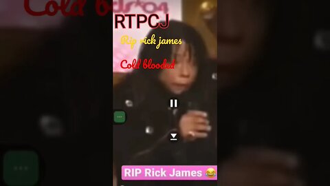 Cold blooded #rickjames