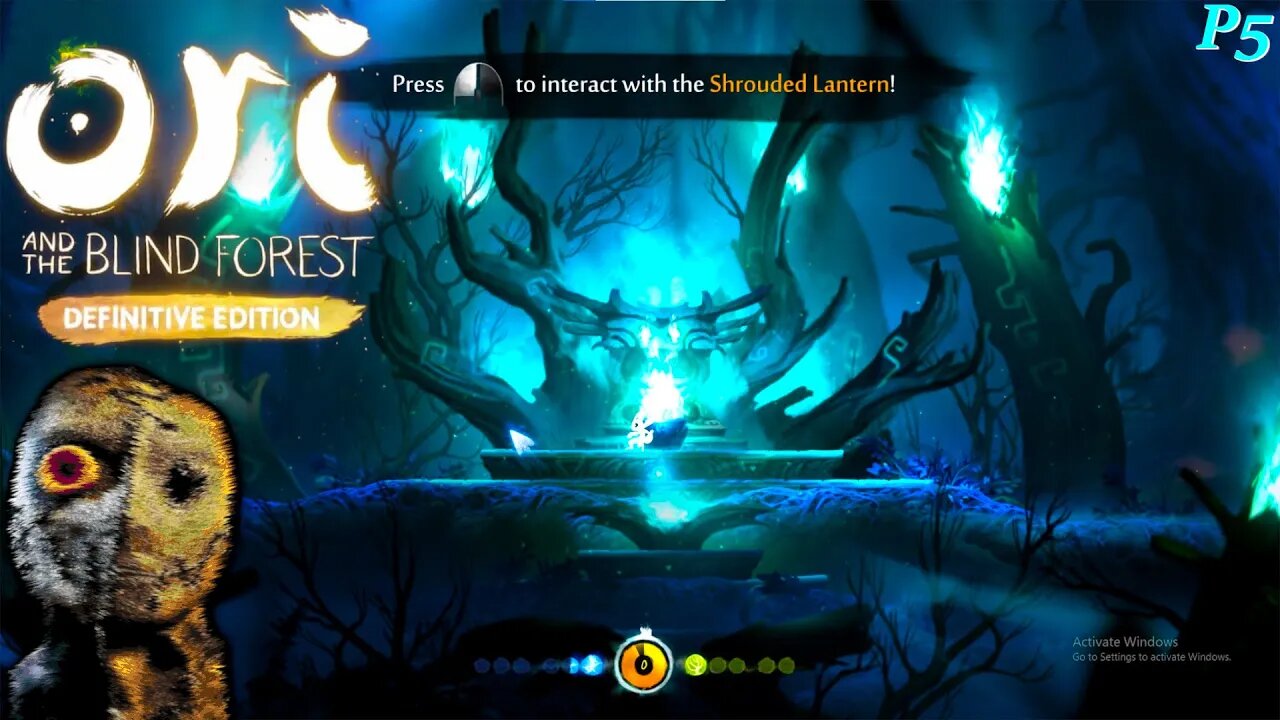 lost and mad misty in wood Ori and the blind forest