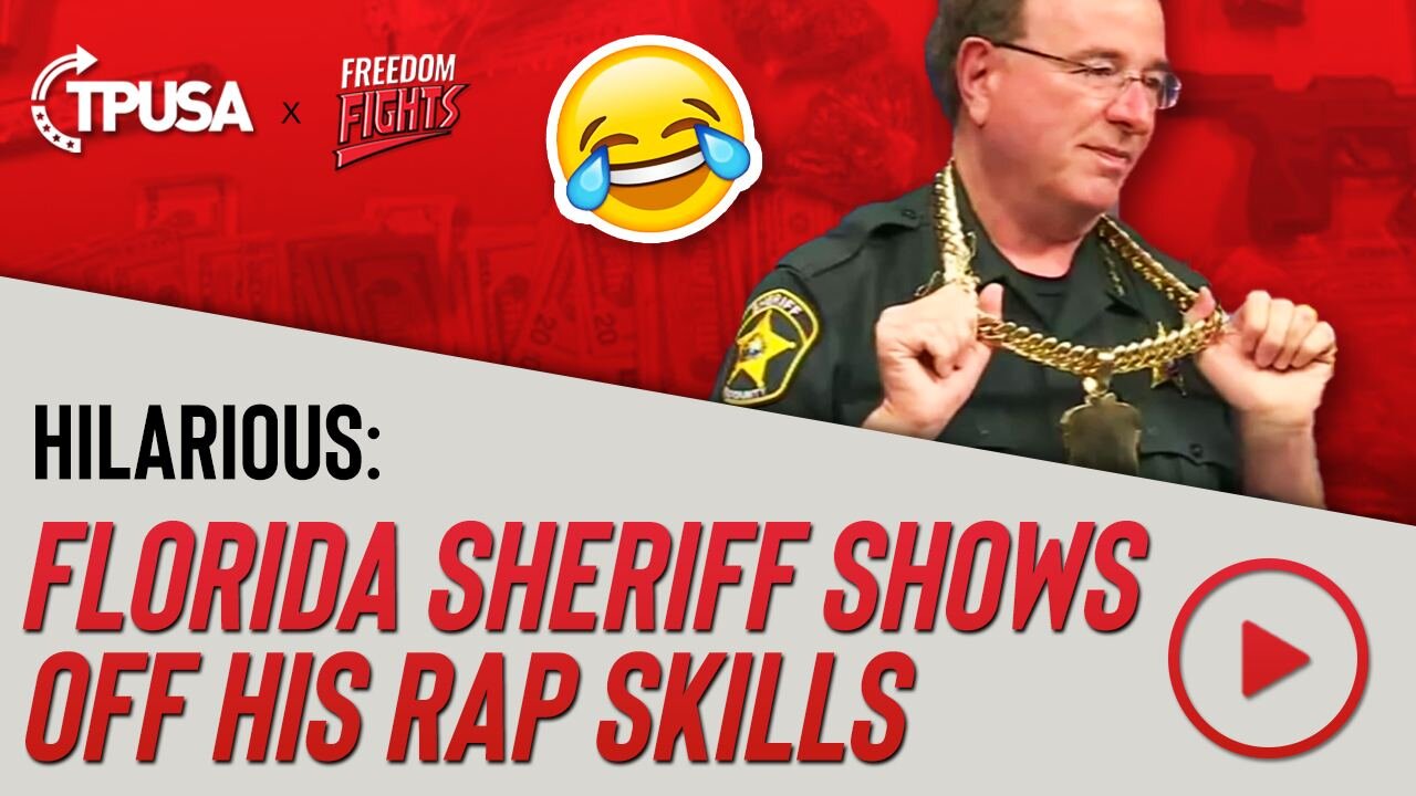 Florida Sheriff Shows Off His Rap Skills