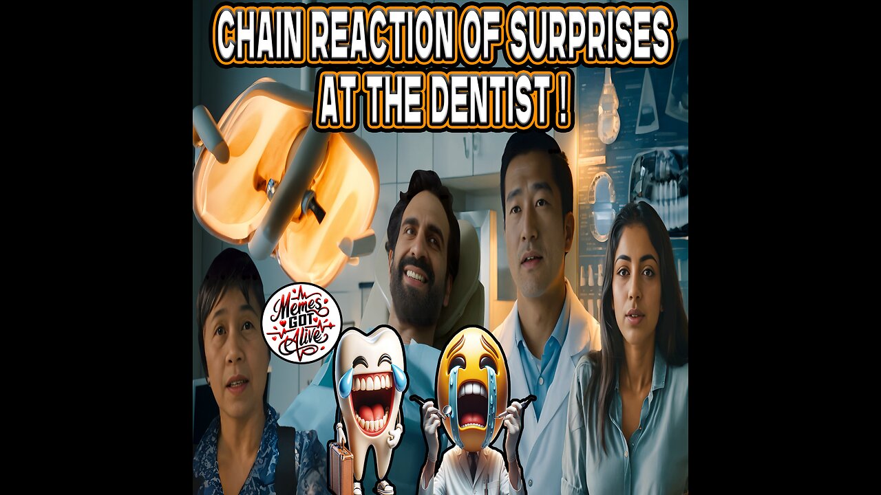 🤣 Try Not To Laugh: The Chain Reaction of Surprises at the Dentist!