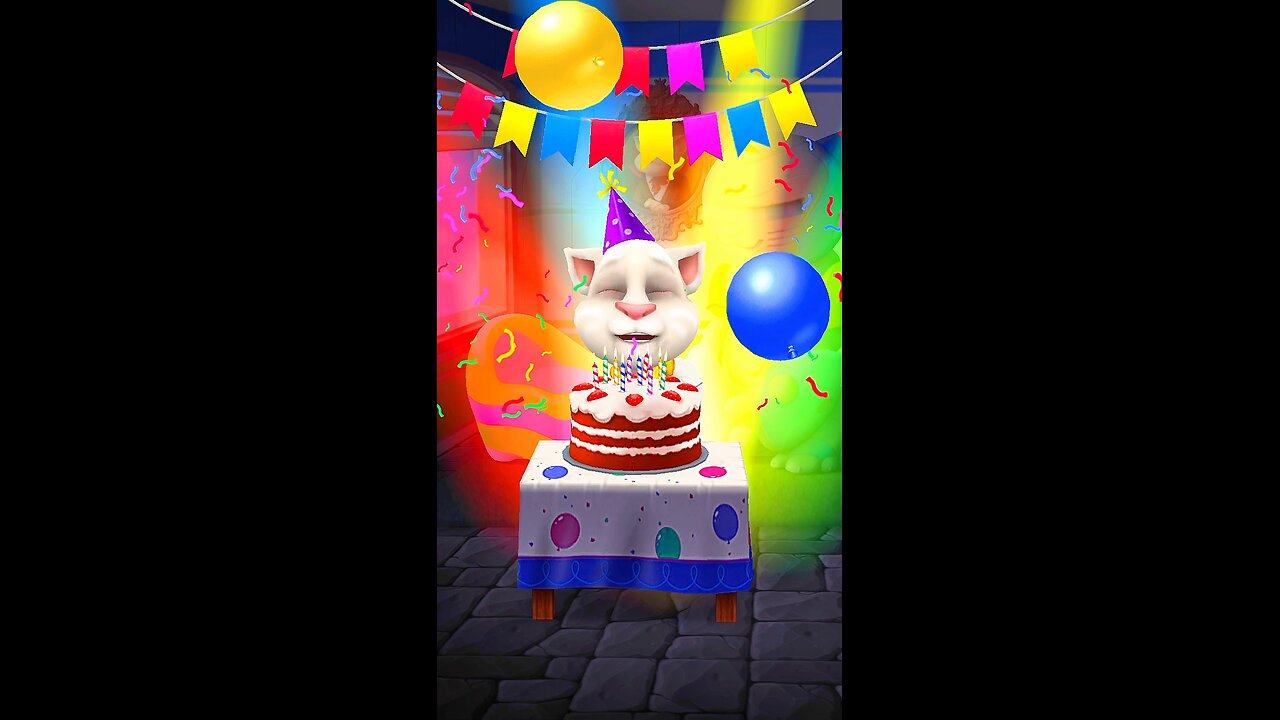 My Talking Tom Happy Birthday