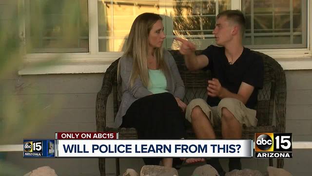 Teen traumatized after run-in with Buckeye police