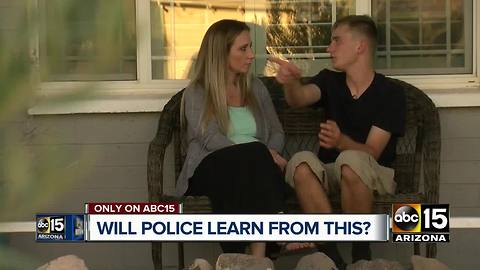 Teen traumatized after run-in with Buckeye police