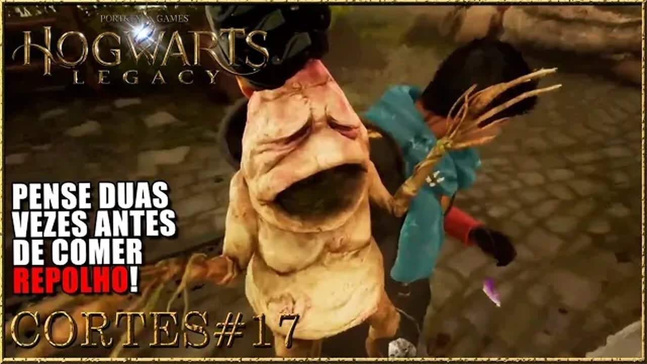 HOGWARTS LEGACY [CORTE#17] REPOLHOS QUE ATACAM - AULA DE HERBOLOGIA #hogwartslegacybrasil #tomoyosan