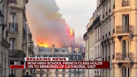 Novi High School French students visited Notre Dame cathedral 16 days ago