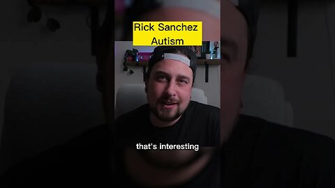 Rick Sanchez Autism @TheAspieWorld #autism #shorts #actuallyautistic