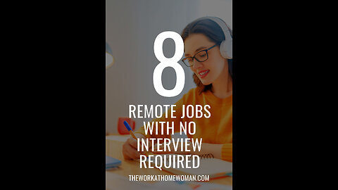 10 No interview Remote jobs that are always hiring