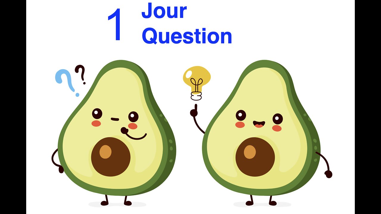 Nutrition, santé naturelle - Rubrique 1 jour 1 question présentation