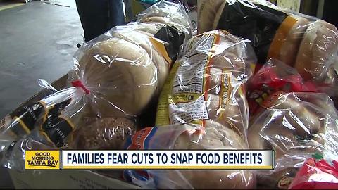 Bay Area families worry about the future of SNAP benefits after President Trump proposes cuts