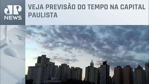 Chuva diminui em São Paulo nos próximos dias