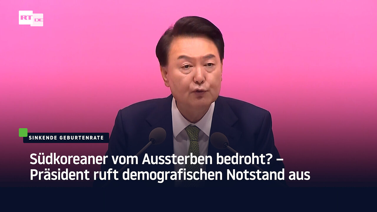 Südkoreaner vom Aussterben bedroht? – Präsident ruft demografischen Notstand aus