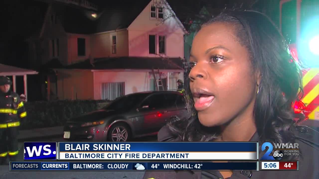 Search for victims comes up empty in NE Baltimore fire