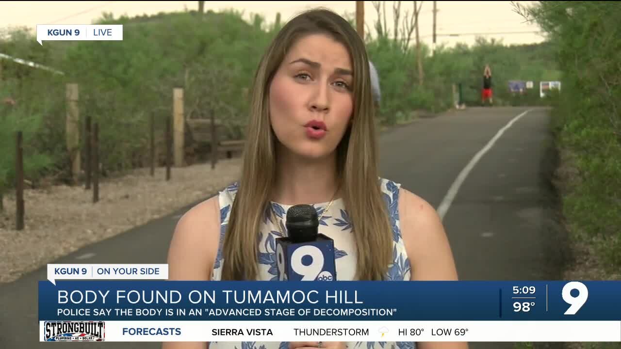 Body found at top of Tumamoc Hill