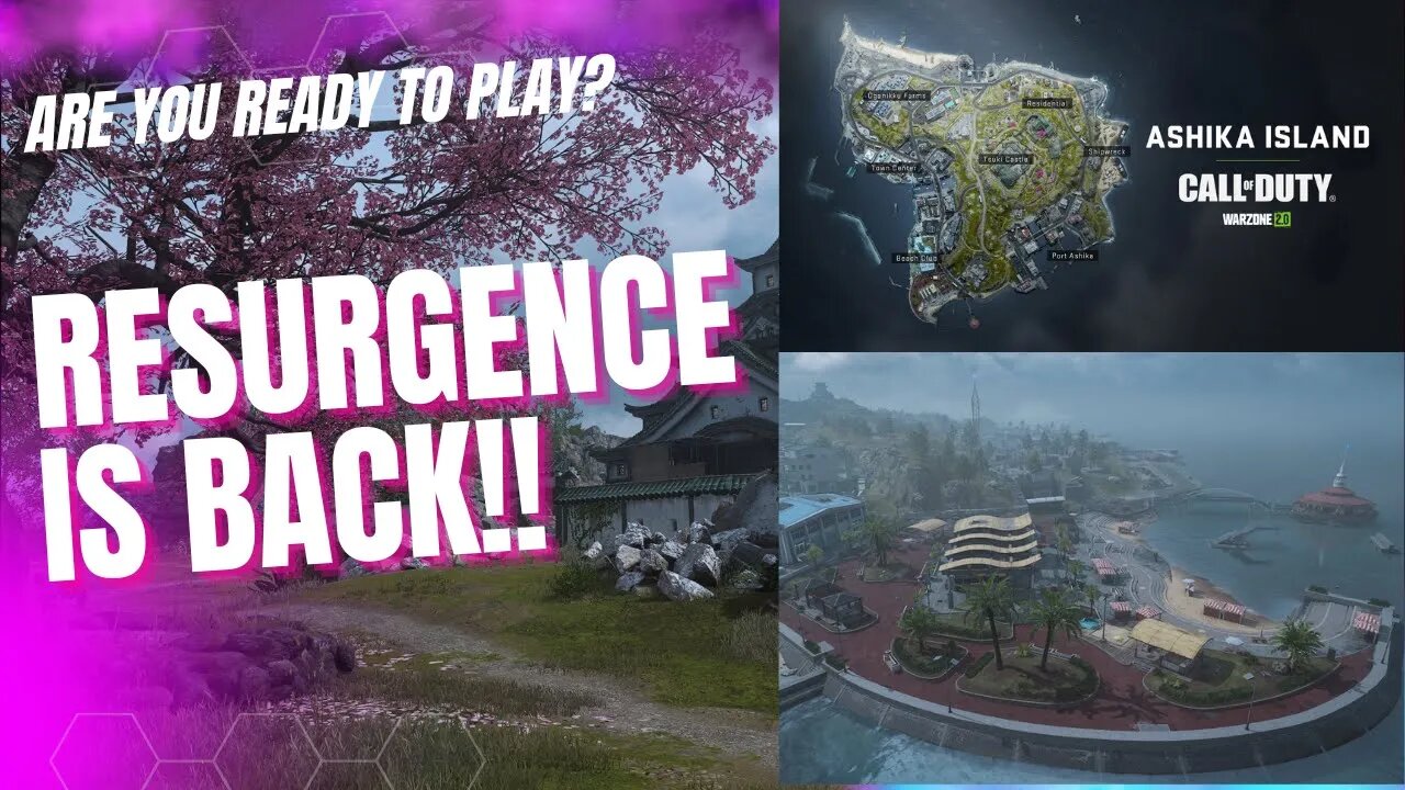 ASHIKA ISLAND IS FINALLY HERE!! First gameplay of the new Resurgence Map!!