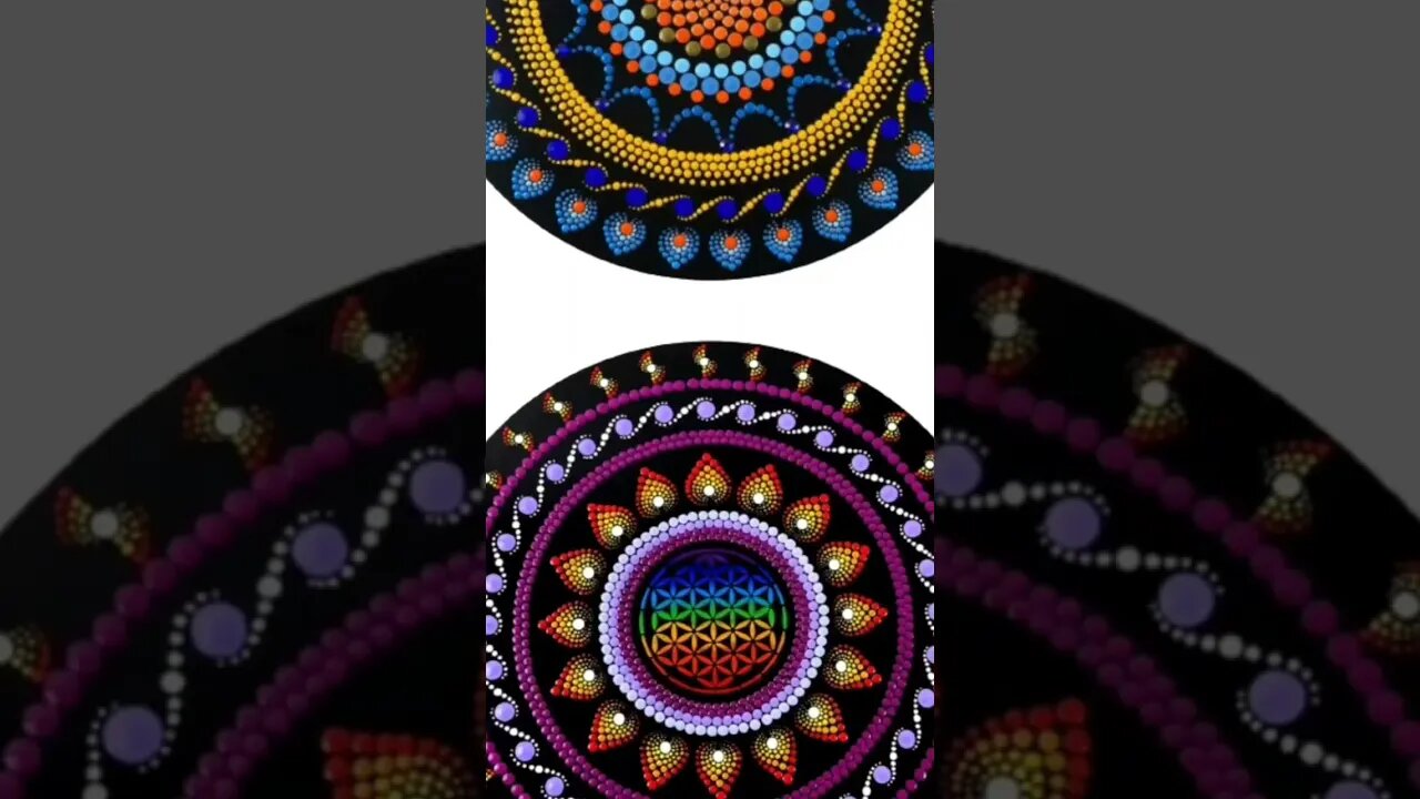 Mandalas Cores vibrantes super lindas #Shorts