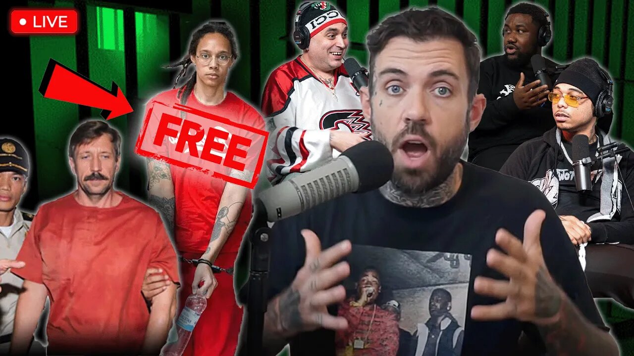 Brittney Griner Freed! Live with Adam, Flakko, Suspect & Lush