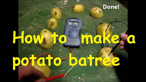 potato batree how to make at home