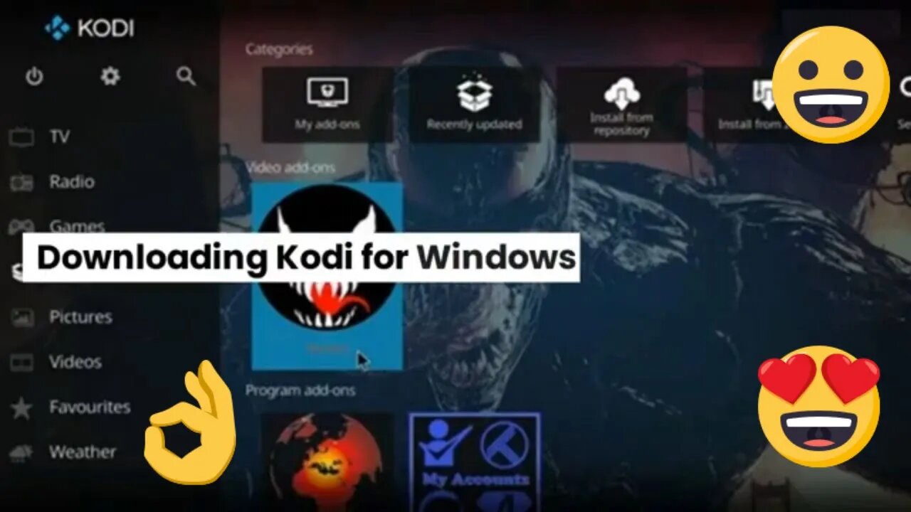 DOWNLOADING KODI FOR WINDOWS 😃😀😀😍