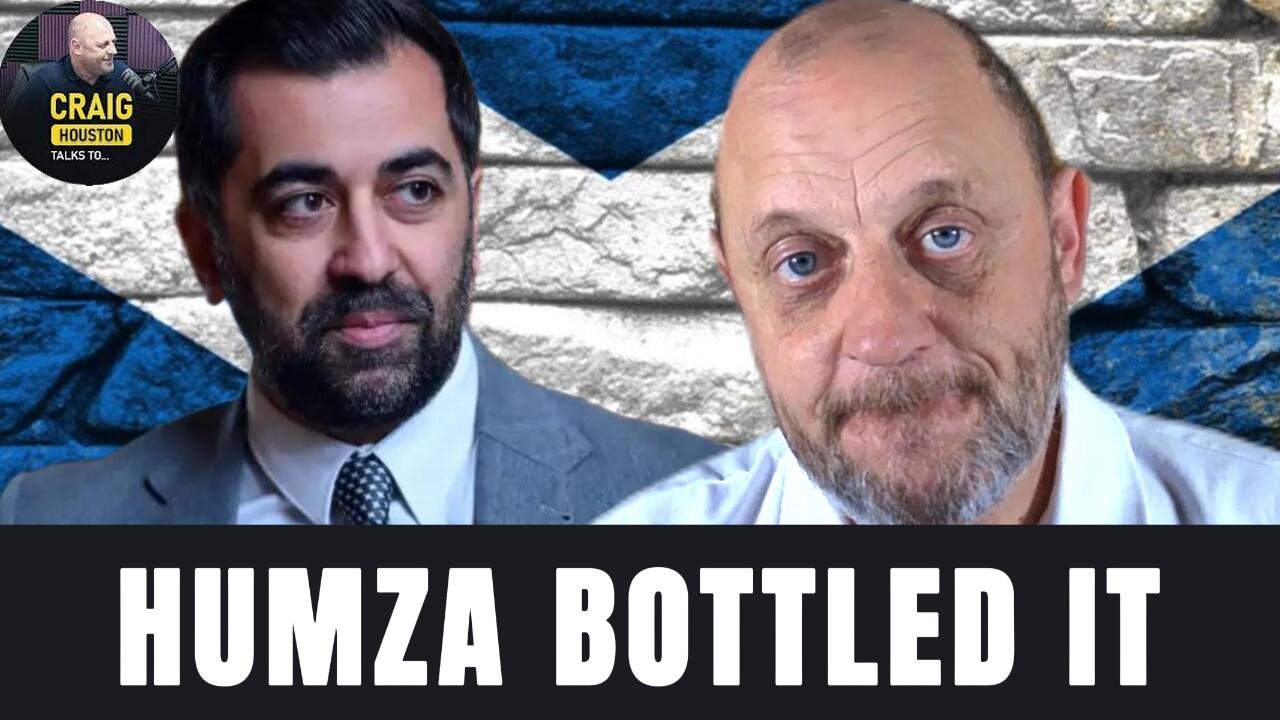 SNP Humza Yousaf has total bottle crash moment as he retires from politics. Cheery Bye Now