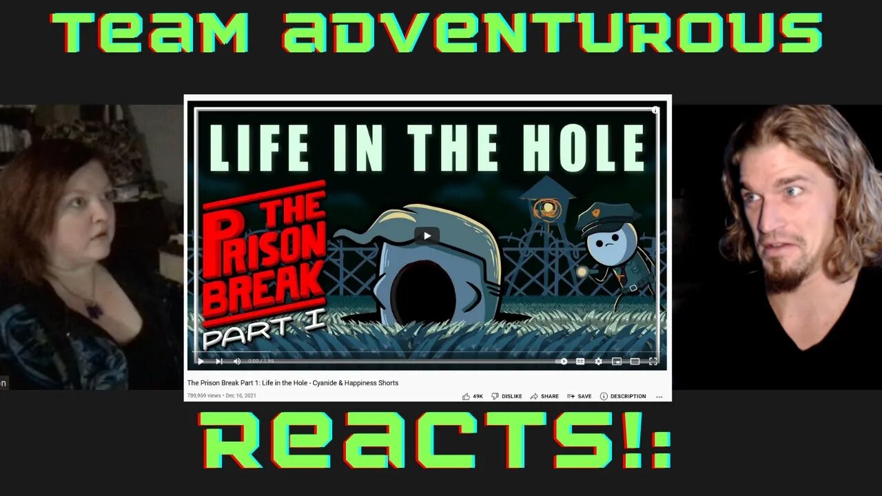 Reacting to Cyanide and Happiness' Prison Break Part 1