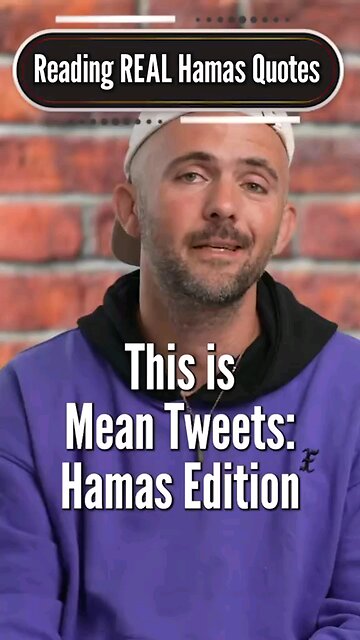 Mean Tweets Hamas Edition