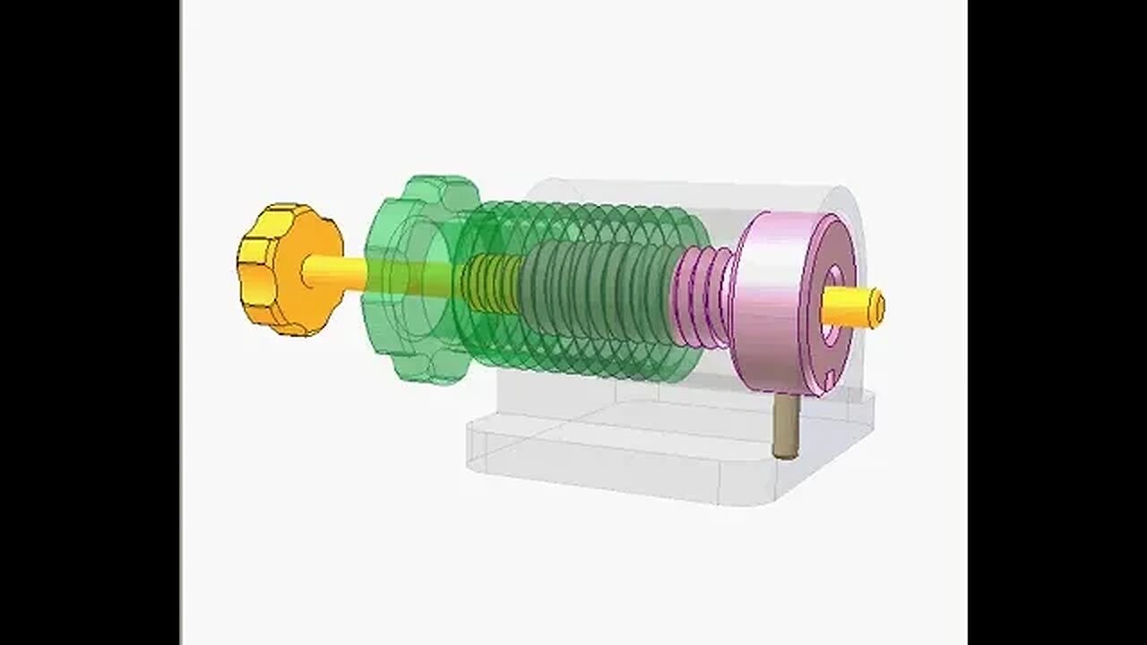 2530 Nut screw differential mechanism 2
