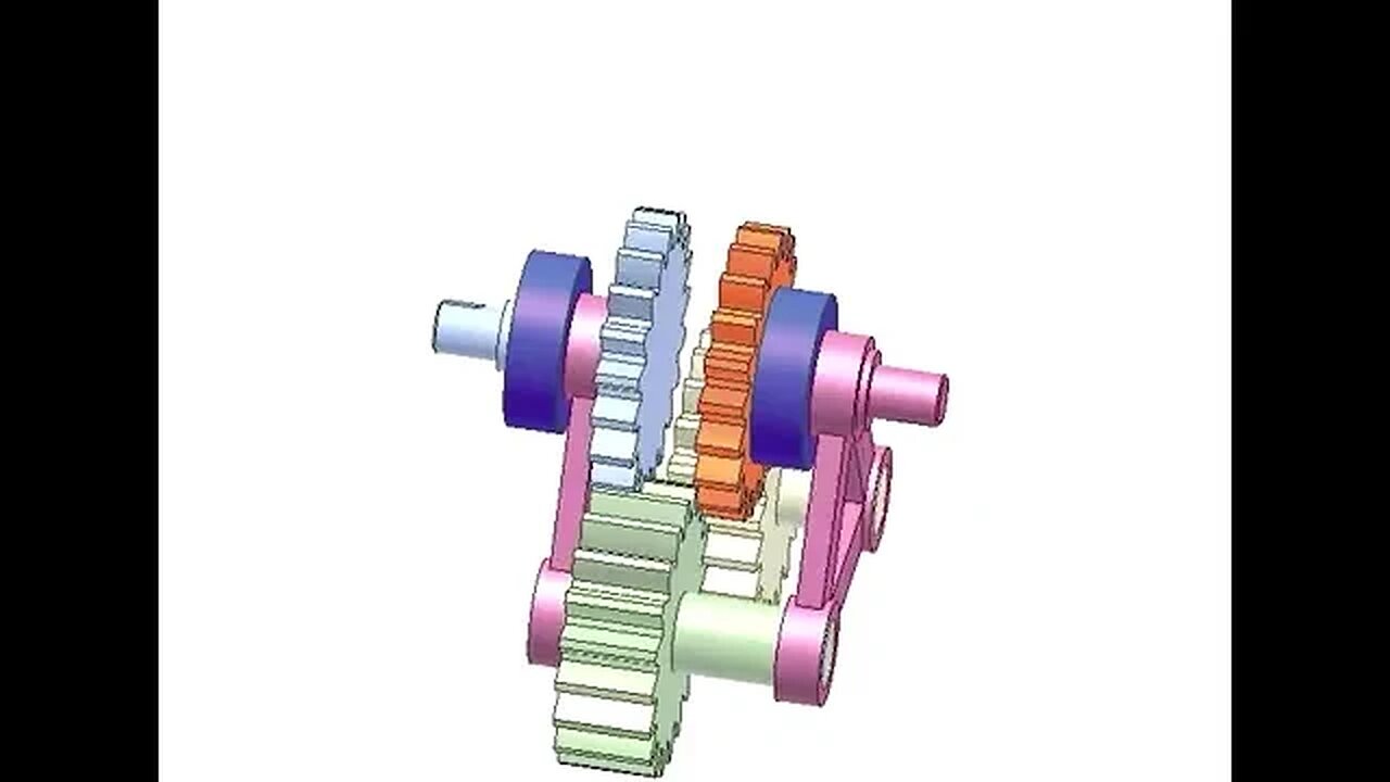 3354 Reductor with gears of equal number of teeth 4