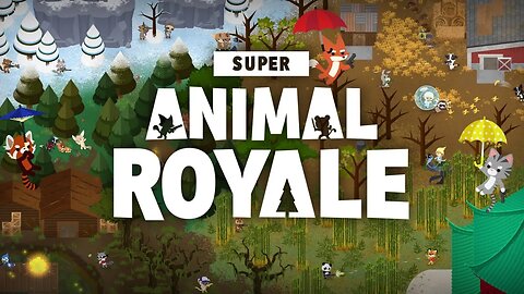 Super Animal Royale - Fighting Raccooninator! - Live Stream 🔴 (Part 1)