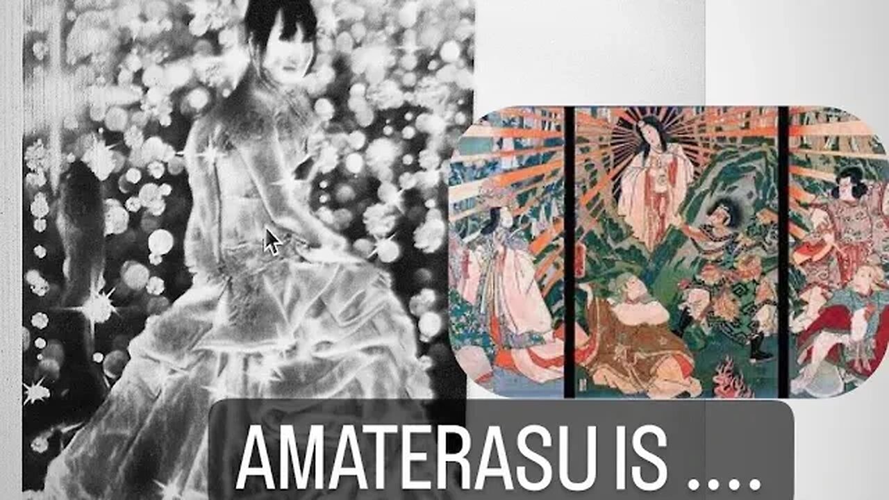 AMATERASU IS THE SUN GOD OF JAPANESE MYTHOLOGY a SUPREME JAPANESE SUNGOD MYTHOLOGY !! -- FRANSISCA