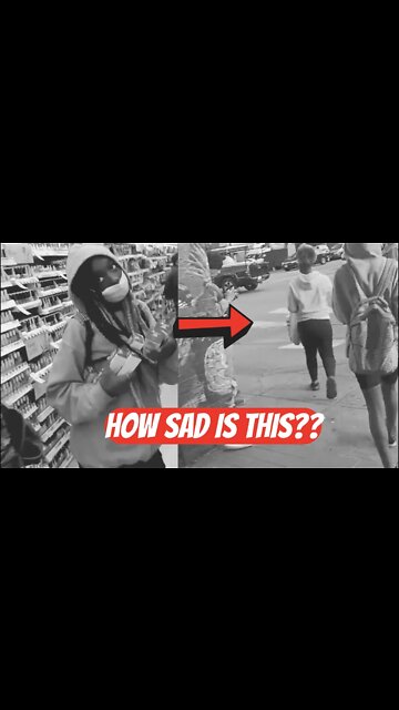 At a San Francisco Walgreens. WHAT A SHAME... SOO YOUNG!! CALIFORNIA NEEDS JESUS!!😳😳