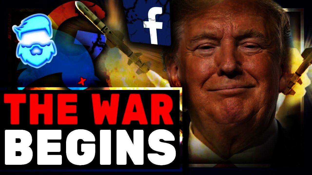 Brutal News For Youtube, Facebook & Twitter! Massive Crackdown PLUS Trump Lawsuit!