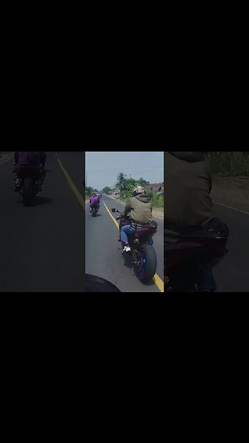 seiring sejalan bukan saling kerjar²an #mohan0706 #mohan's #zx636r