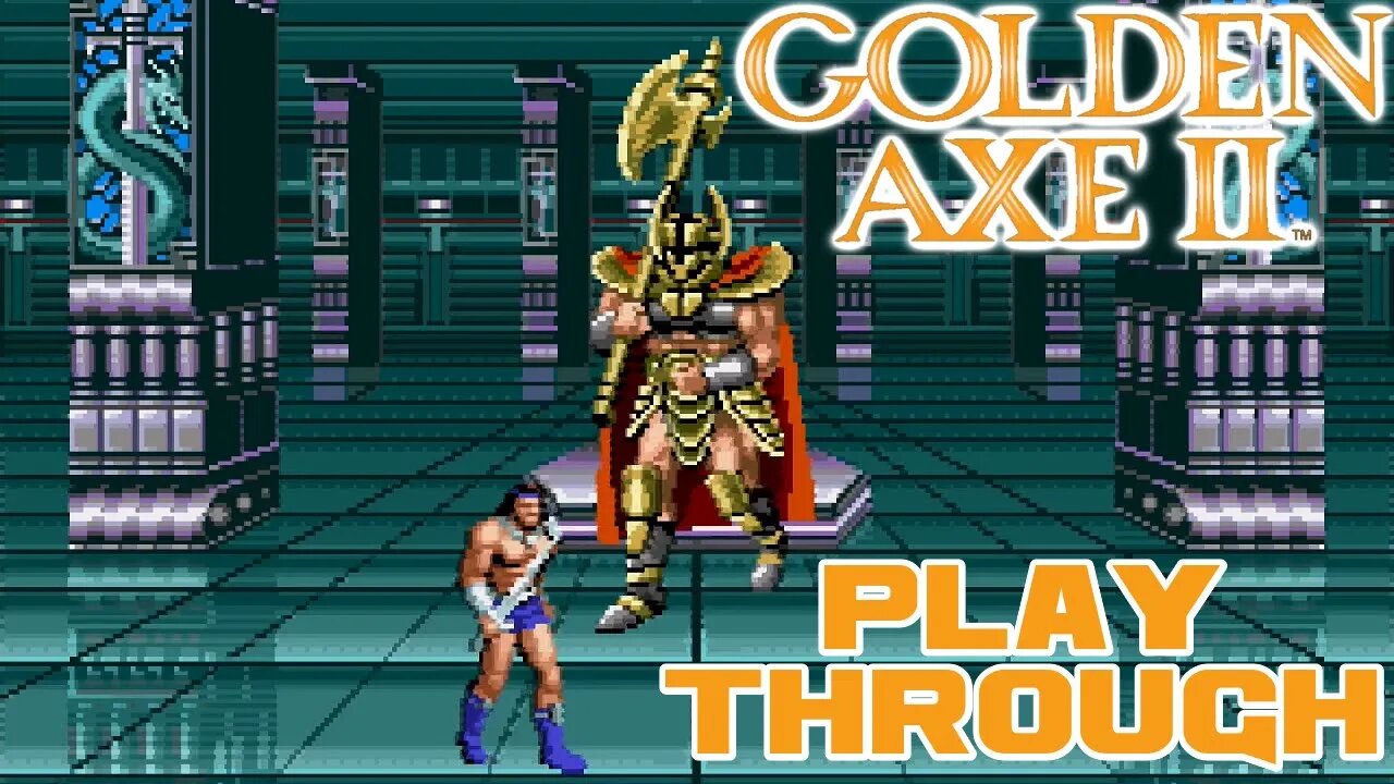 Golden Axe II - Sega Genesis Playthrough 😎Benjamillion