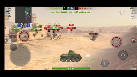 world of tanks blitz desert win