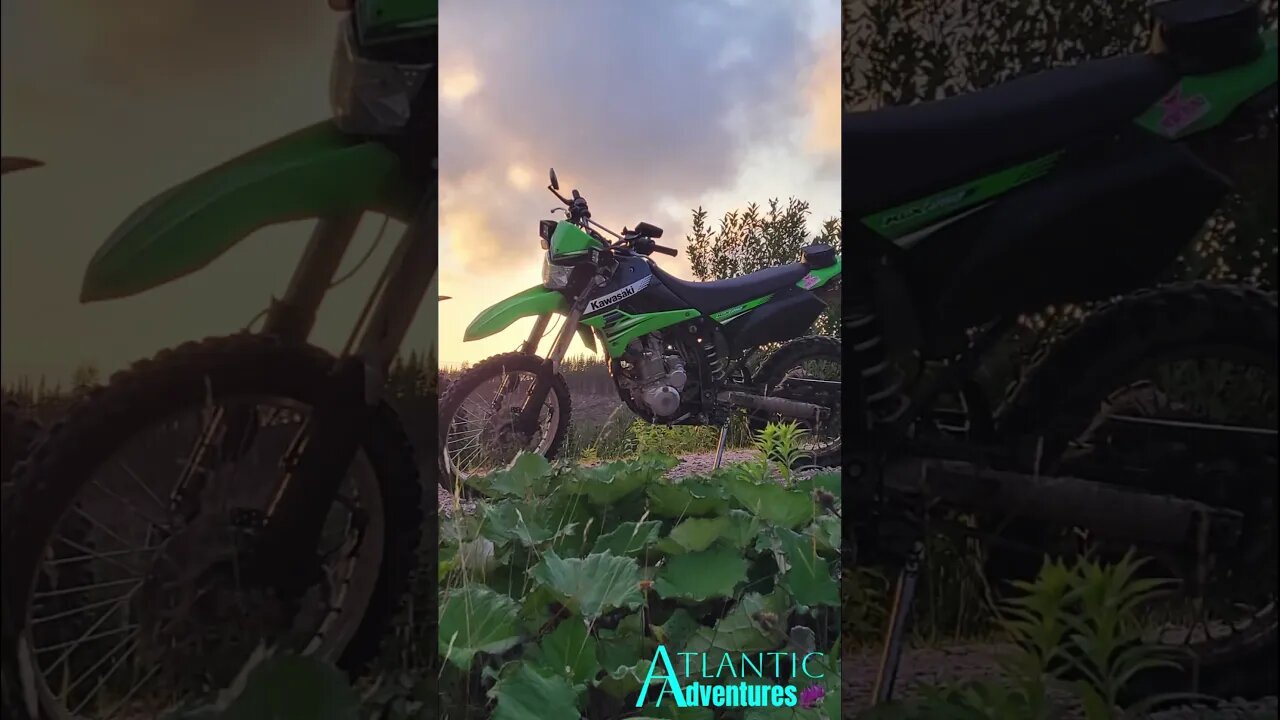 #newfoundland #dirtbike #bike #bikelife #adventure #nature #dualsportmotorcycle #kawasaki #klx250