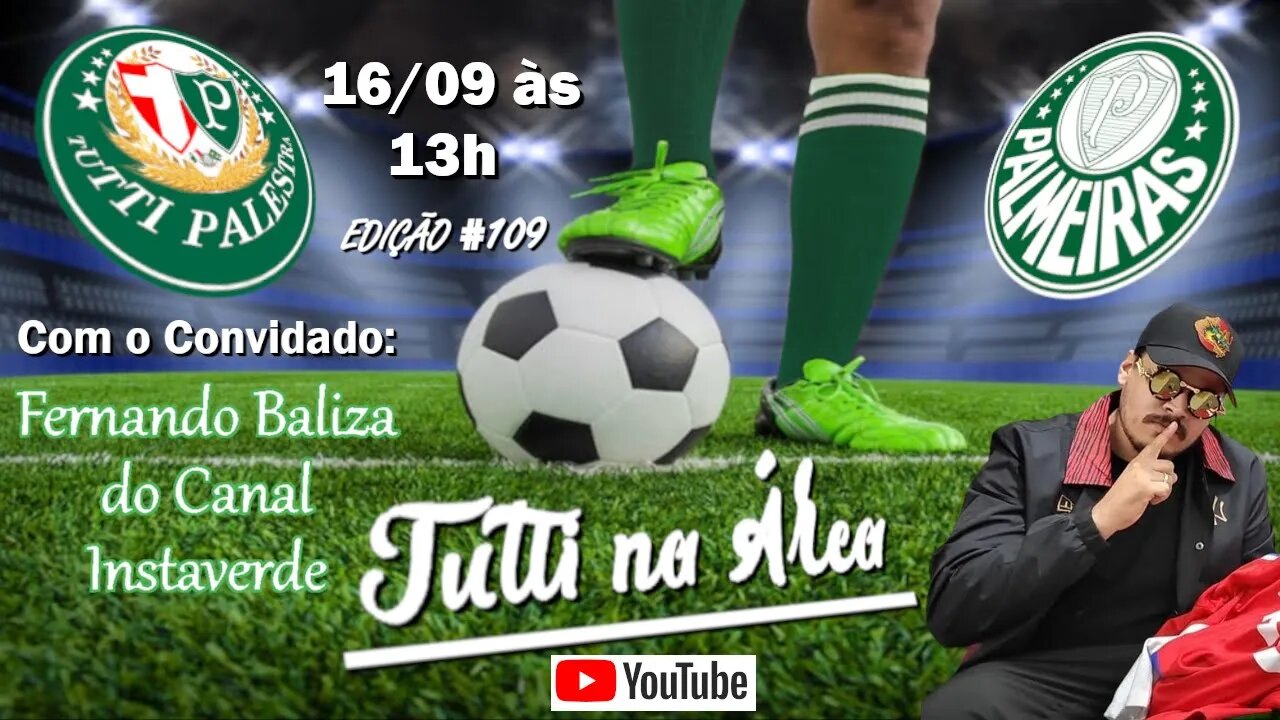 Tutti na Área#109 - 13h - Abel comanda treino intenso de olho no Santos