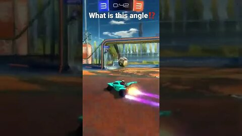 Have you ever scored an angle more tight than this⁉️ #rocketleague #shorts