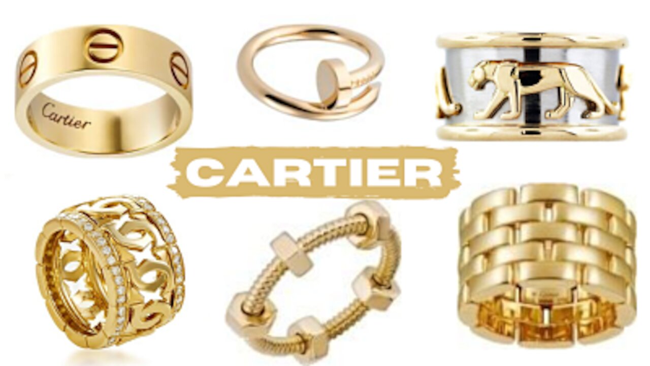 Cartier Rings...