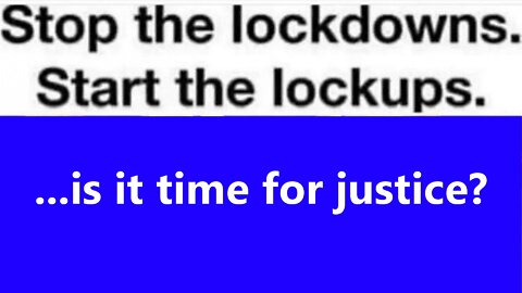 ...is it time for justice?
