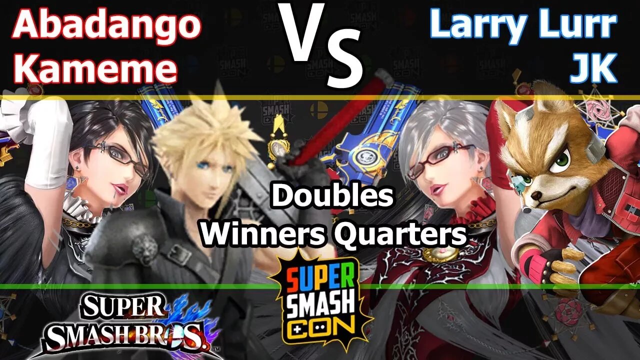 JK & MSF|Larry Lurr vs. LG|Abagango & DMG|Kameme - Wii U Doubles Winners Quarters - SSC2017