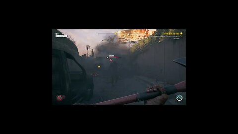 Walking away from an explosion [Dead Island 2]