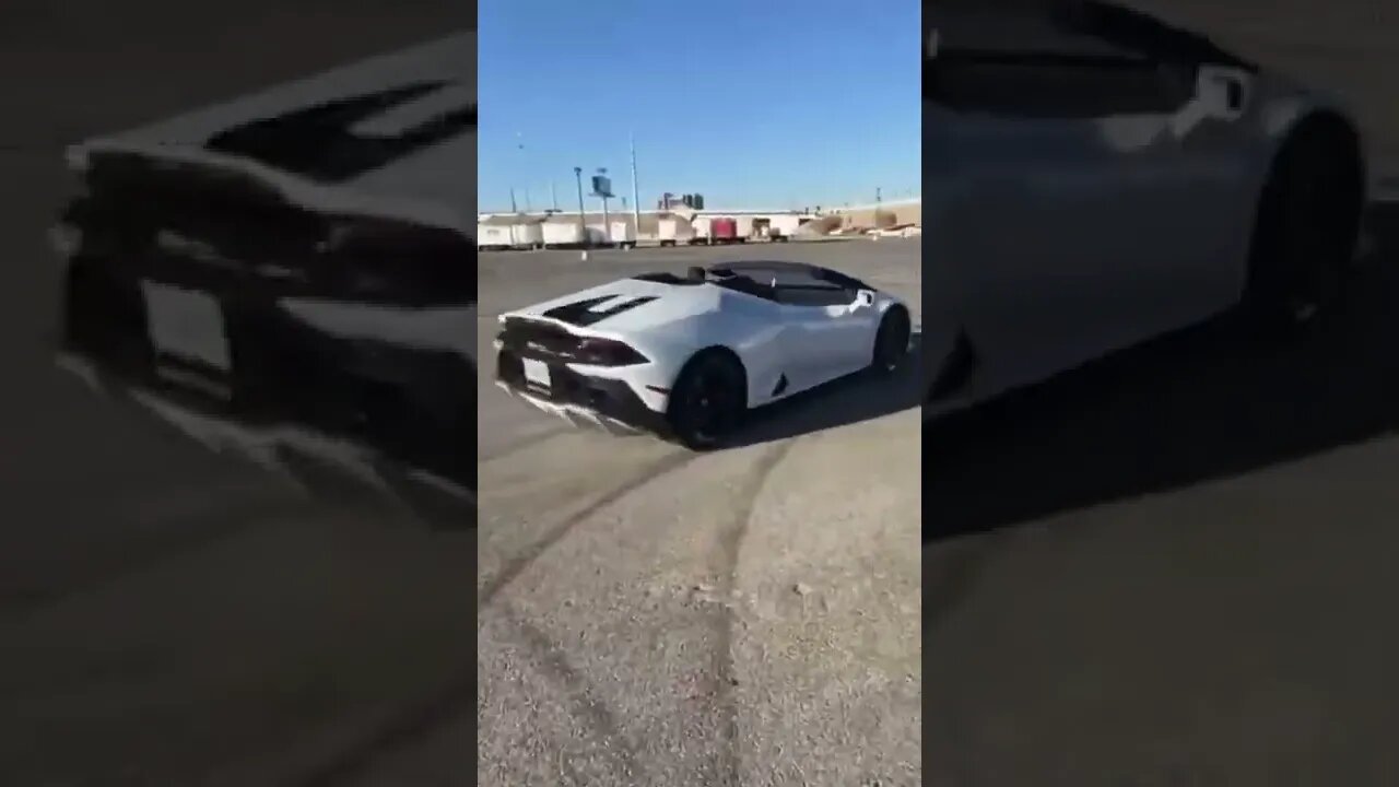 Lamborghini Drift 😱😱 ! Dream car 💥💥 ! #shorts #lamborghini #drift