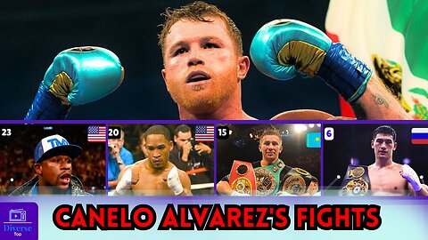 All Canelo Alvarez's Fights And Results