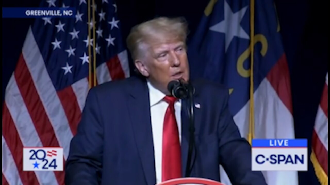 Trump Speaking at GOP Convention in North Carolina Highlights