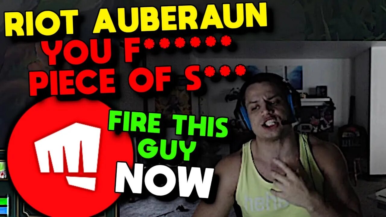 Tyler1 Personally Flames Riot Eployee