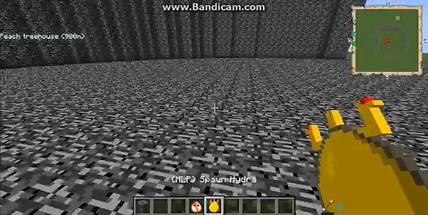Minecraft mob battle Hydra vs crabzilla