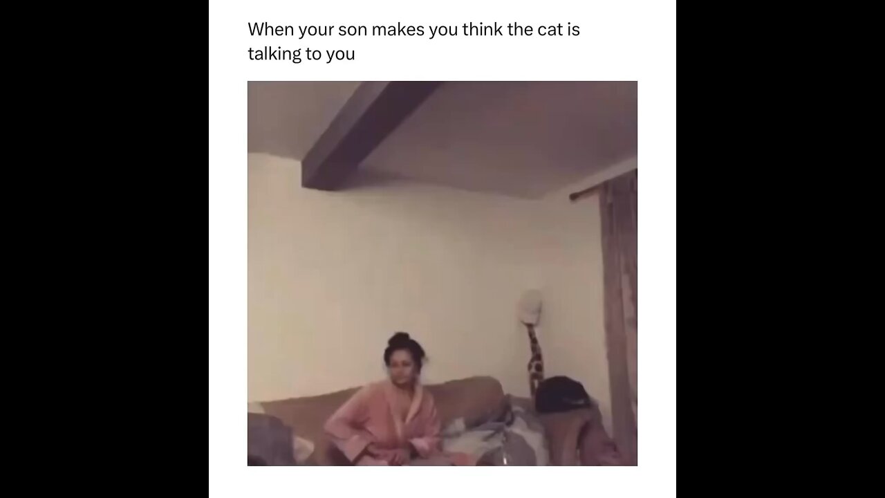 He Scared her Good 🤣🤣