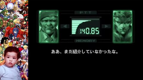 GamePlay RetroGame Metal Gear Solid Integral Jogo do Playstation One