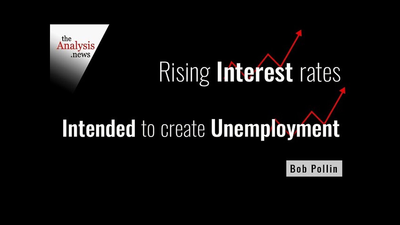 Rising Interest Rates Intended to Create Unemployment – Bob Pollin